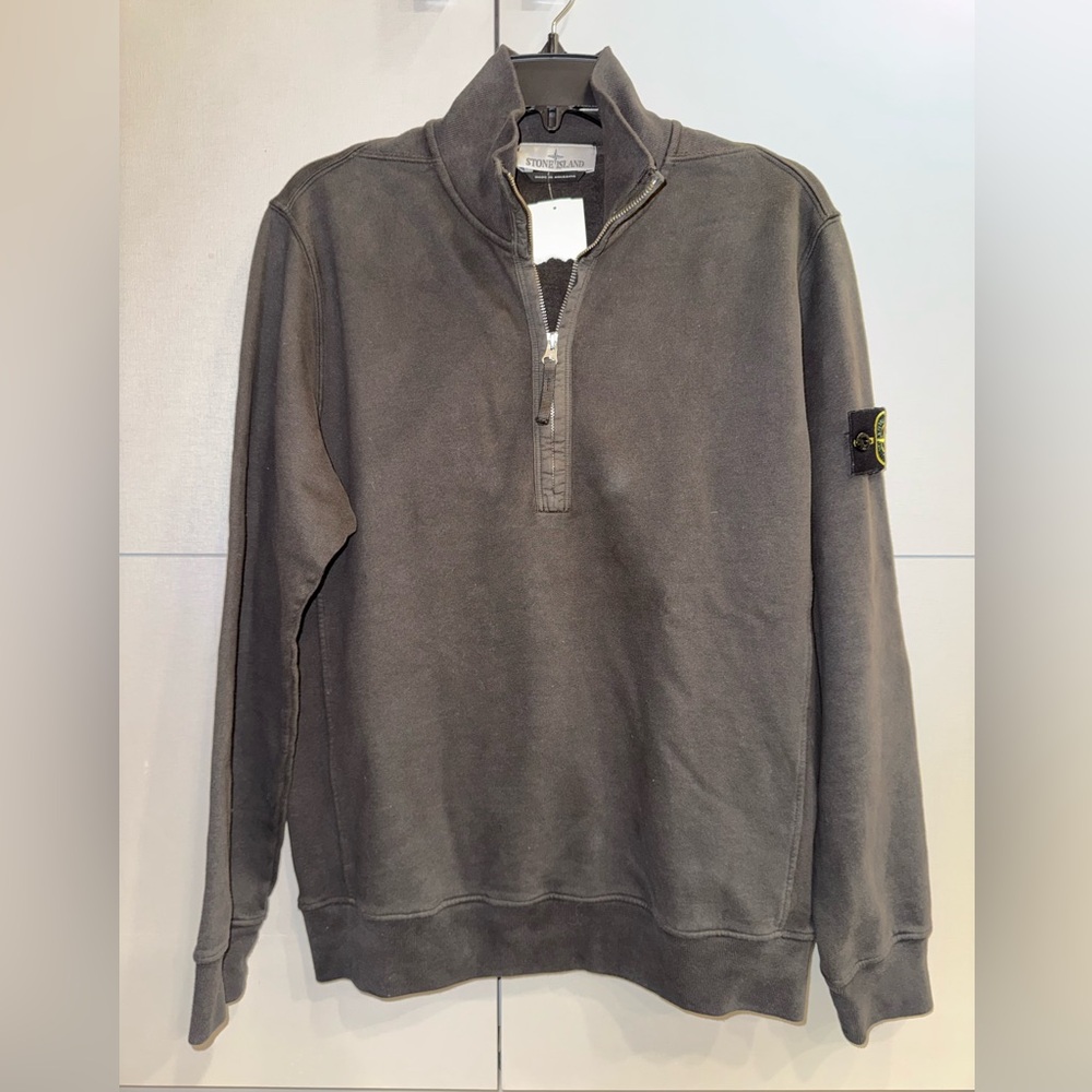 STONE ISLAND Quarter Zip Fleece